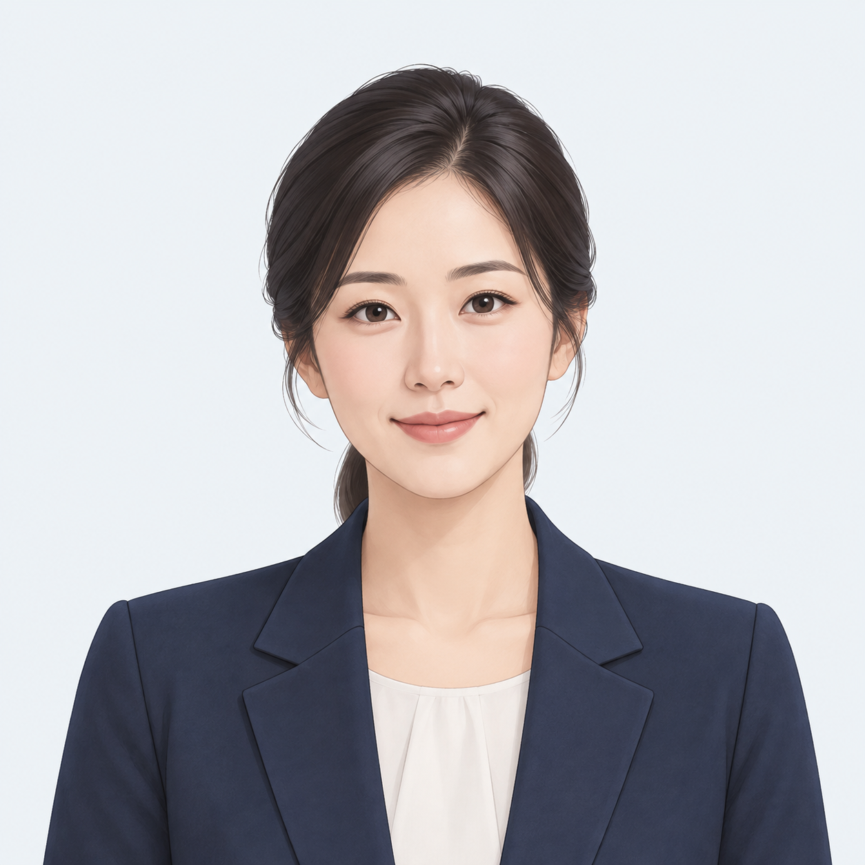 손지은 실장 소개용 여성 캐릭터